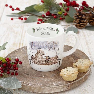 Wrendale Designs Winter Walks Limited Edition Mug Wrendale Designs Winter Walks Limited Edition Mug